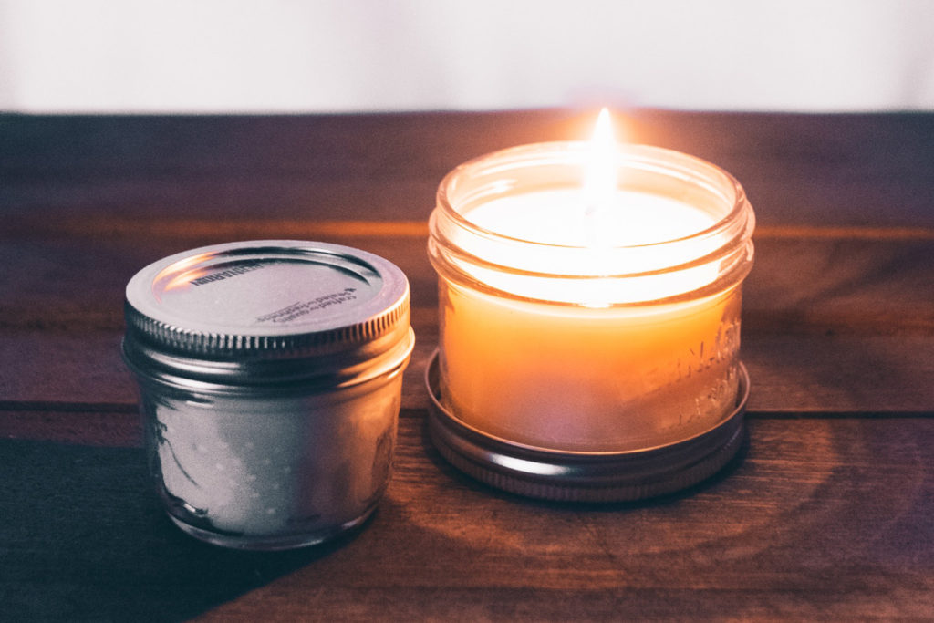 Make an Organic Soy Wax Candle, Online class & kit