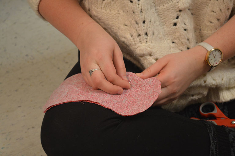 How to make DIY weighted eye masks Hello Homestead