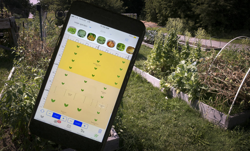 garden planting plot planner app