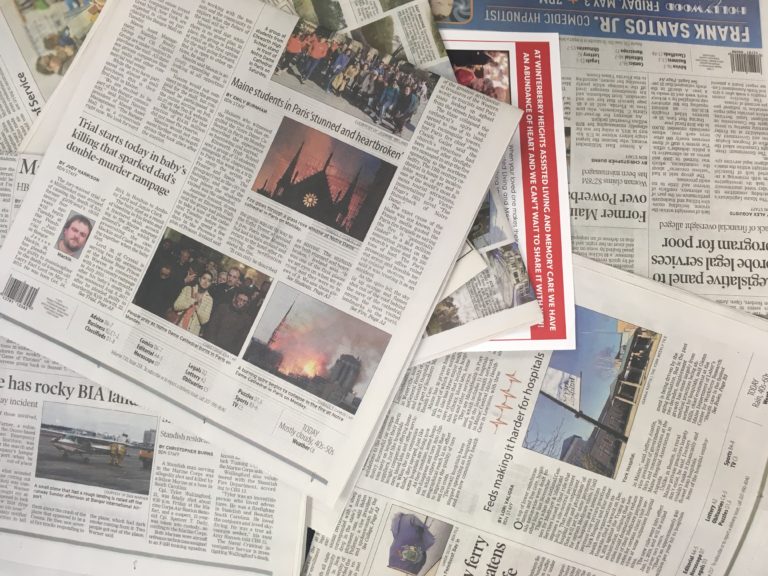 10 ways to upcycle newspapers Hello Homestead