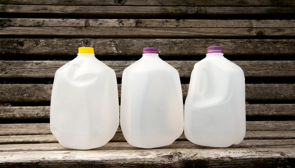 Best way to reuse empty milk jug