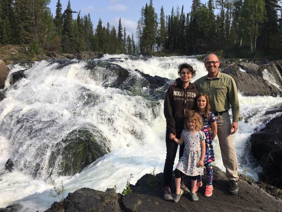 Sarita Harbour's life off grid in the Northwest Territories in Canada with her husband and their two kids is filled with adventure.