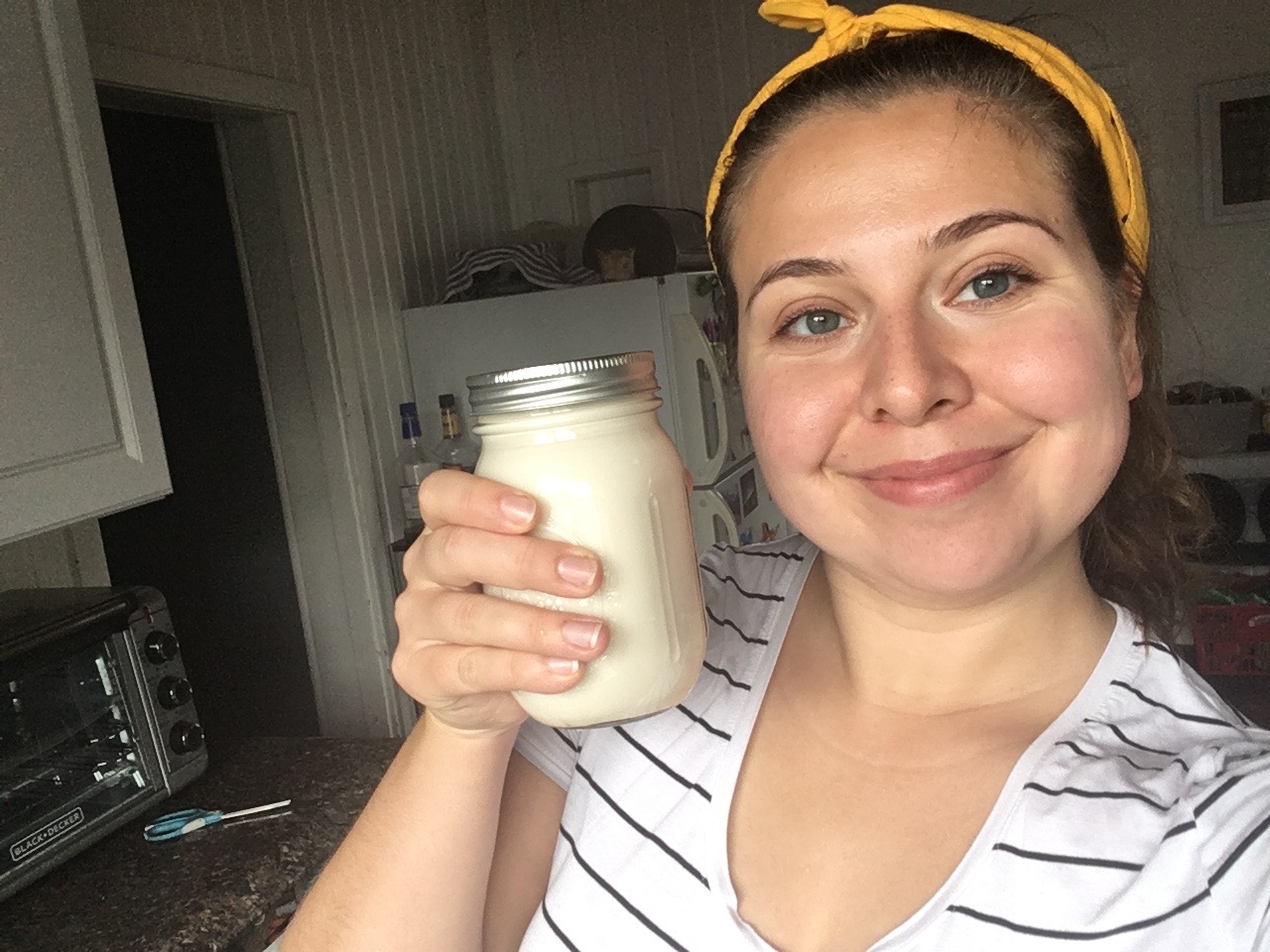 I tried to make almond milk from scratch. Here's how it went. Hello