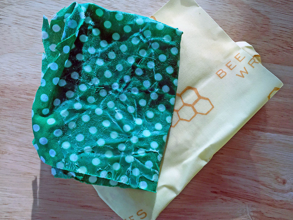 Blue/Green XXLong Wrap Beeswax Food Wrap Zero Waste Living DIY Cut To Size