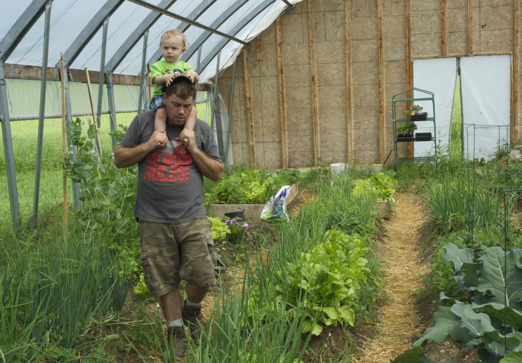 family farm and home